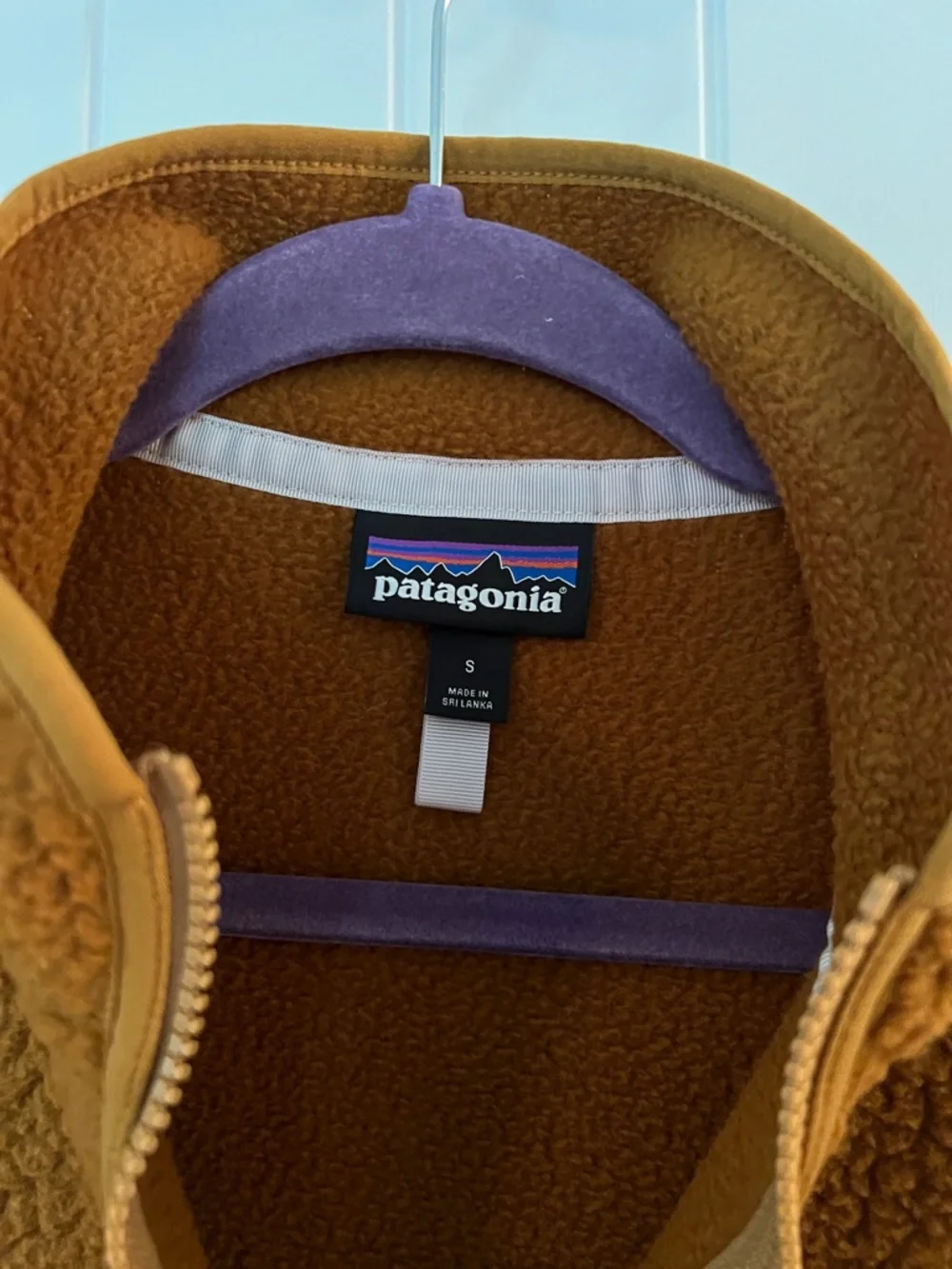 Patagonia Women's Rust Brown Cozy Fleece Pullover Jacket - Picture 3 of 8